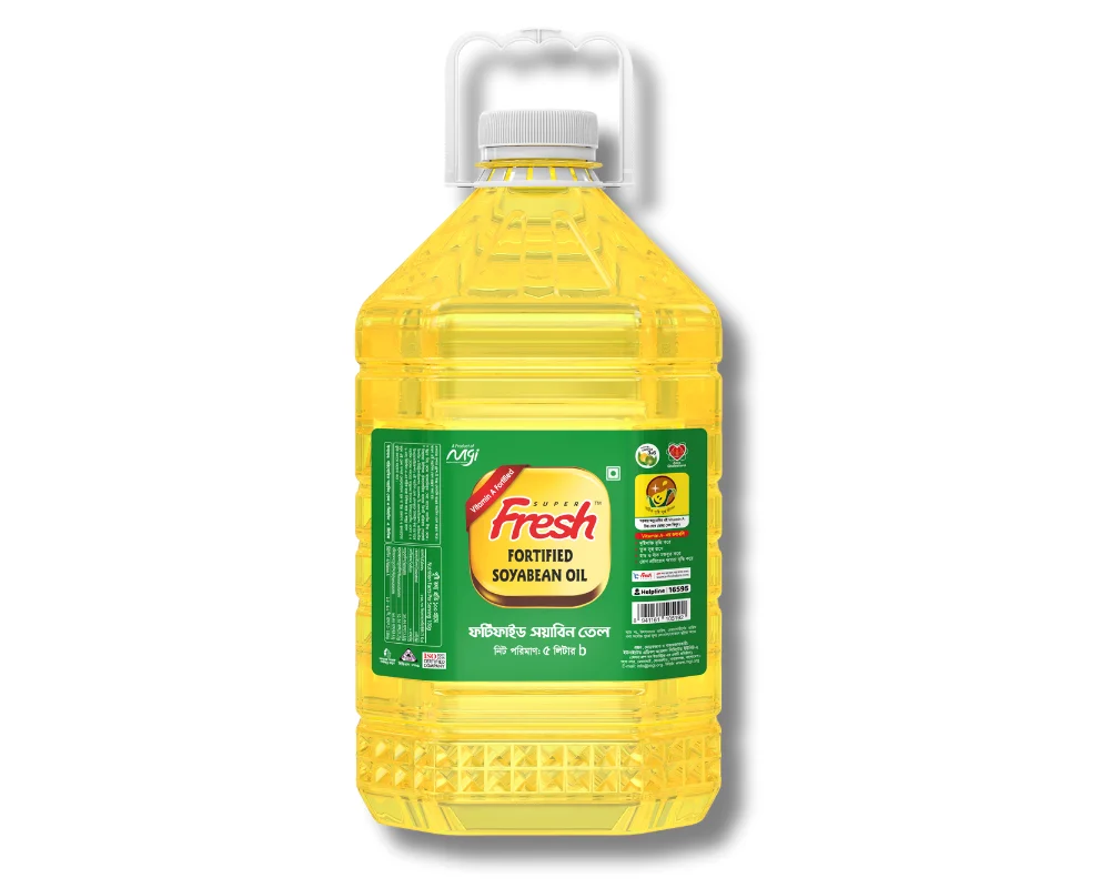 Fresh Soybean Oil 5 Liter: বৈশিষ্ট্য, ব্যবহার ও সুবিধা